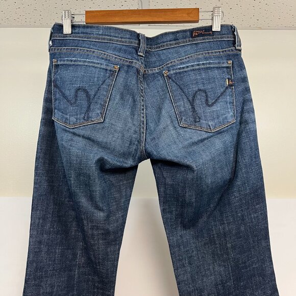 COH Citizens of Humanity Ingrid #002 Size 28 Low Waist Flare Jeans Womens 30x33 - Picture 5 of 13